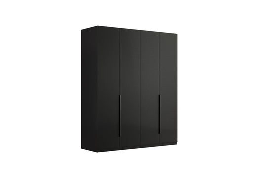 Четирикрилен гардероб Legato Black