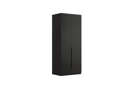 Двукрилен гардероб Legato Black