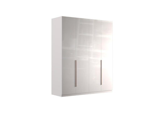 Четирикрилен гардероб Legato White