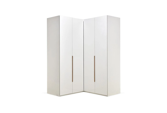 Ъглов гардероб Legato White
